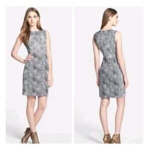 Diane von Furstenberg Admiral Natural Dot Texture Eden Dress Size 10